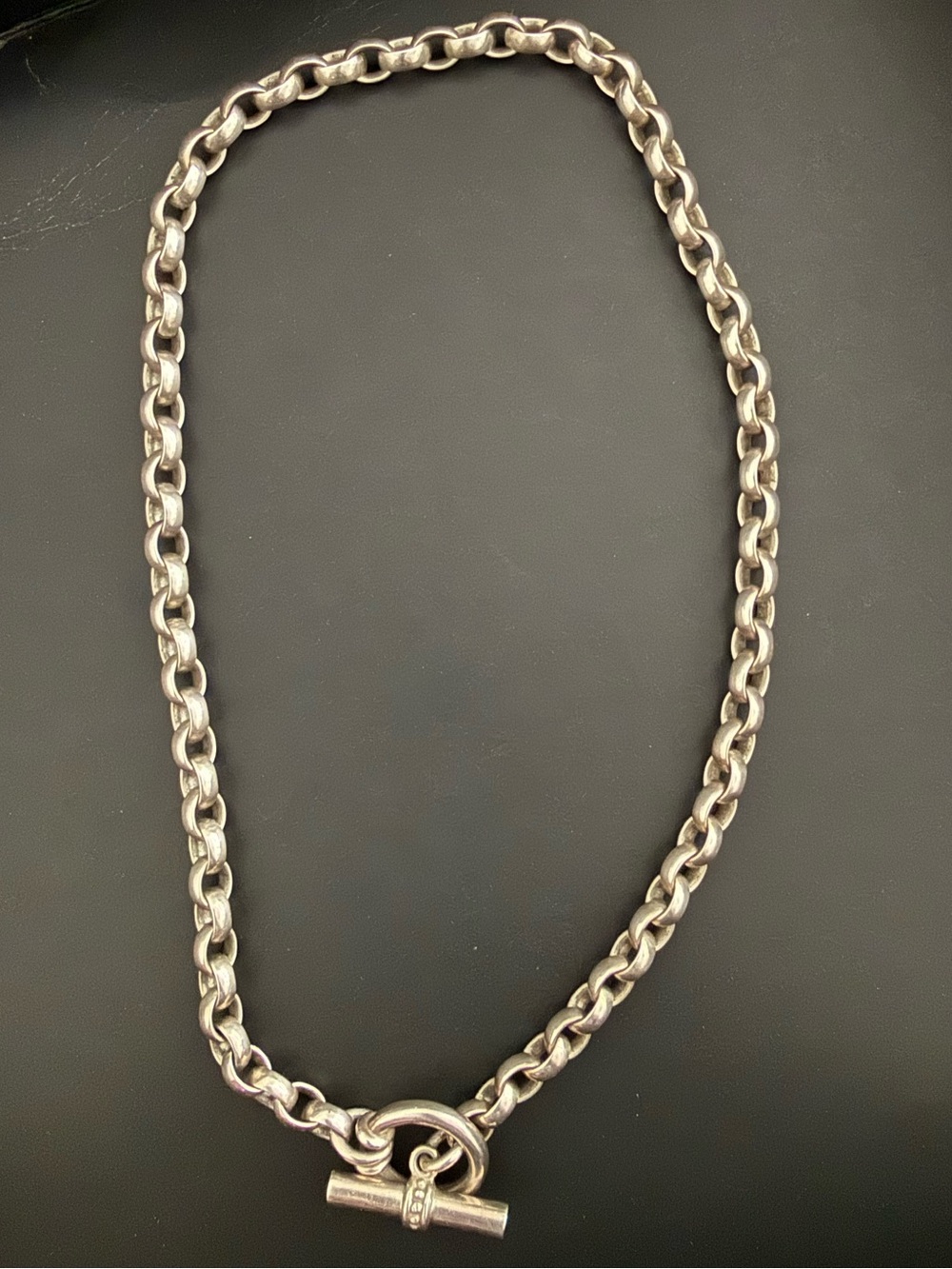 Slane 925 chunky toggle necklace